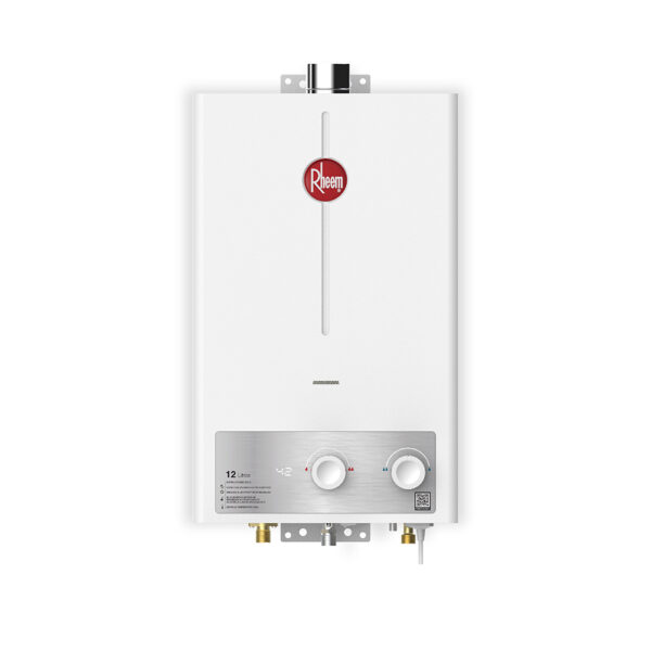 Calentador RHEEM 12lt Gas Natural Tiro Forzado Mecánico
